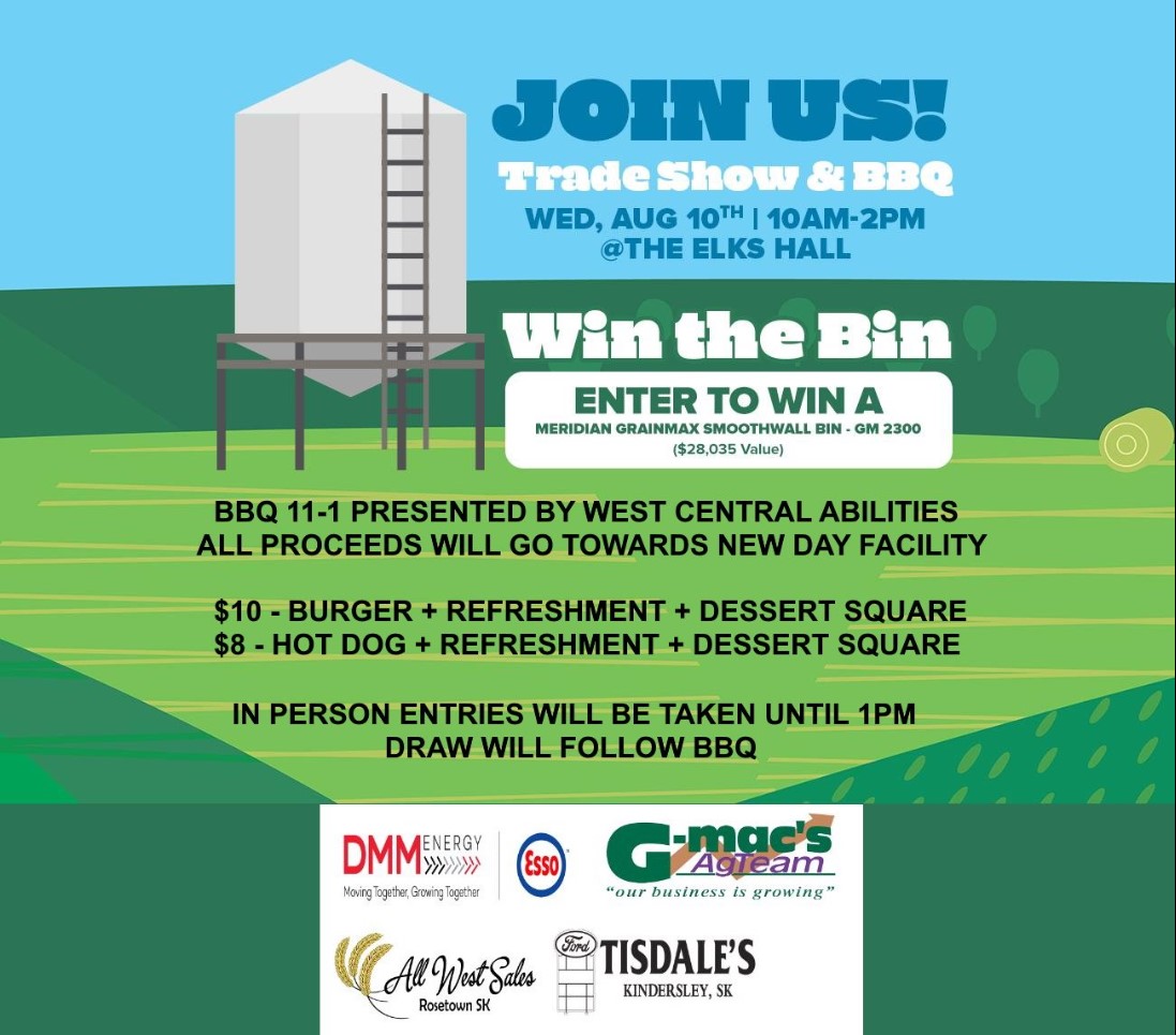 Win the bin 2022 West Central Saskatchewan's